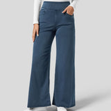 Evie | Pantalon Élastique Confortable Taille Haute