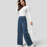 Evie | Pantalon Élastique Confortable Taille Haute