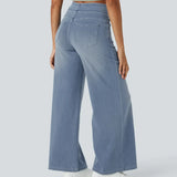 Evie | Pantalon Élastique Confortable Taille Haute