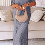 Chloé – Ensemble Élégant à Col Rond