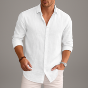Chemise Lin Homme & Coupe Classique