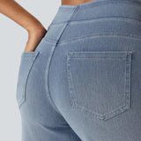 Evie | Pantalon Élastique Confortable Taille Haute